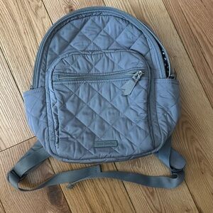 Mini Grey Vera Bradley Backpack